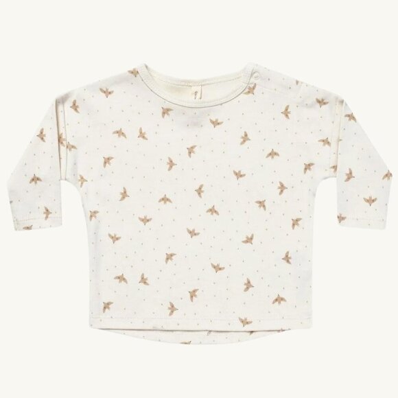 Quincy Mae Other - NWT - Quincy Mae Doves long sleeves tee, 100% organic​​​​​